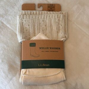 L.L. Bean Wellie Warmer’s NWT Women’s Size Tall 8/9